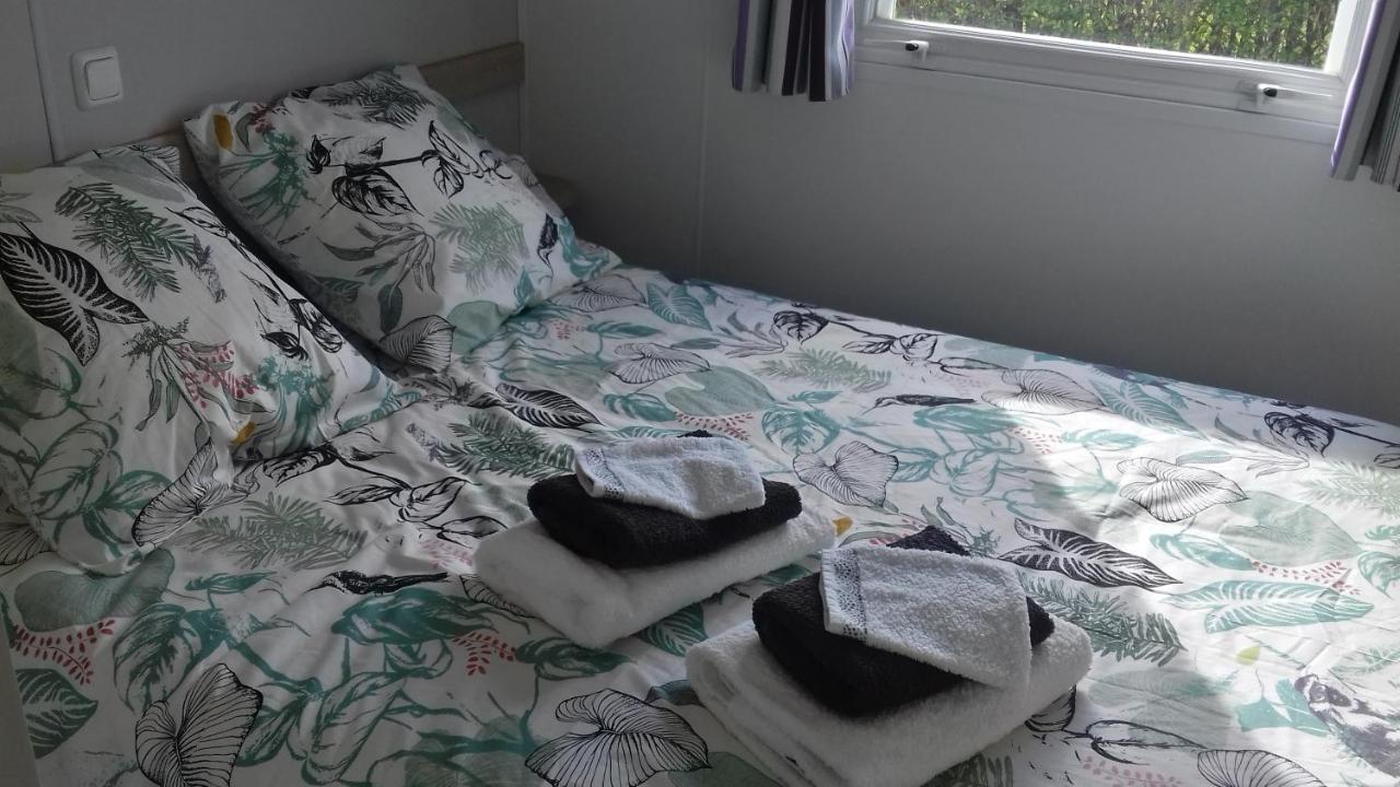 Mobile-Home 100M Plage Utah Mme Surget Sainte-Marie-du-Mont  Zewnętrze zdjęcie