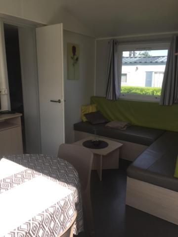 Mobile-Home 100M Plage Utah Mme Surget Sainte-Marie-du-Mont  Zewnętrze zdjęcie